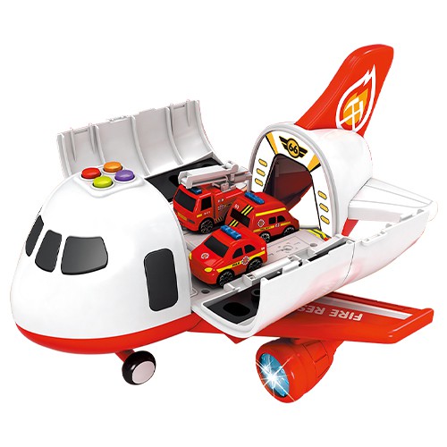 【瑪琍歐玩具】Q版飛機移動總部消防系列/HS2032