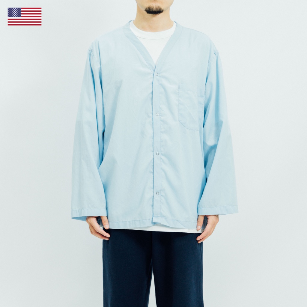 清倉特價 美軍公發 開襟長袖襯衫 軍用睡衣 U.S.Army Pajama Set