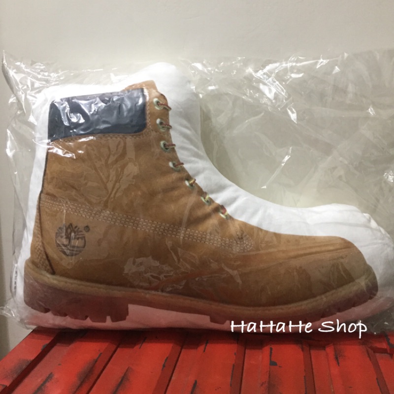 •.*HaHaHe ☻*.• 全新正品 Timberland 黃靴造型 抱枕