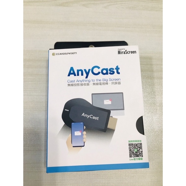 【AnyCast】第六代 無線投影電視棒 HDMI 全高清輸出 手機無線連電視 手機連電視 手機無線投影