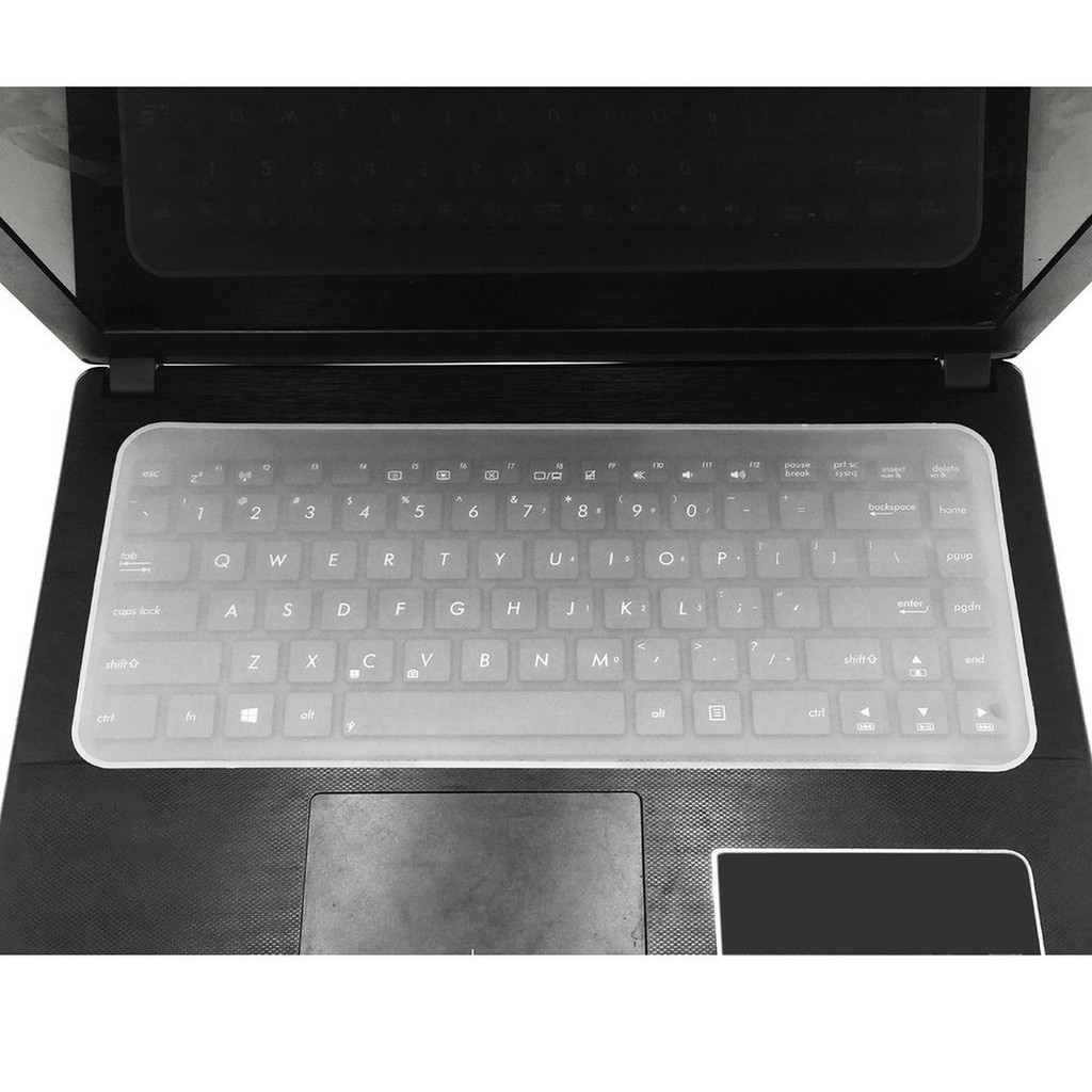 鍵盤保護膜 防塵膜  防水防塵矽膠膜 通用平板電腦鍵盤保護膜 筆墊鍵盤膜 13-14寸/15-17寸