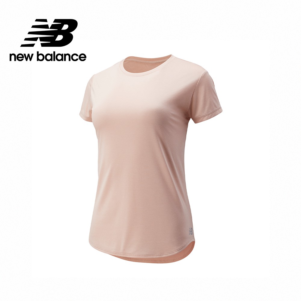 【New Balance】 NB Dry短袖T_女性_鮭魚粉_WT11452OPP