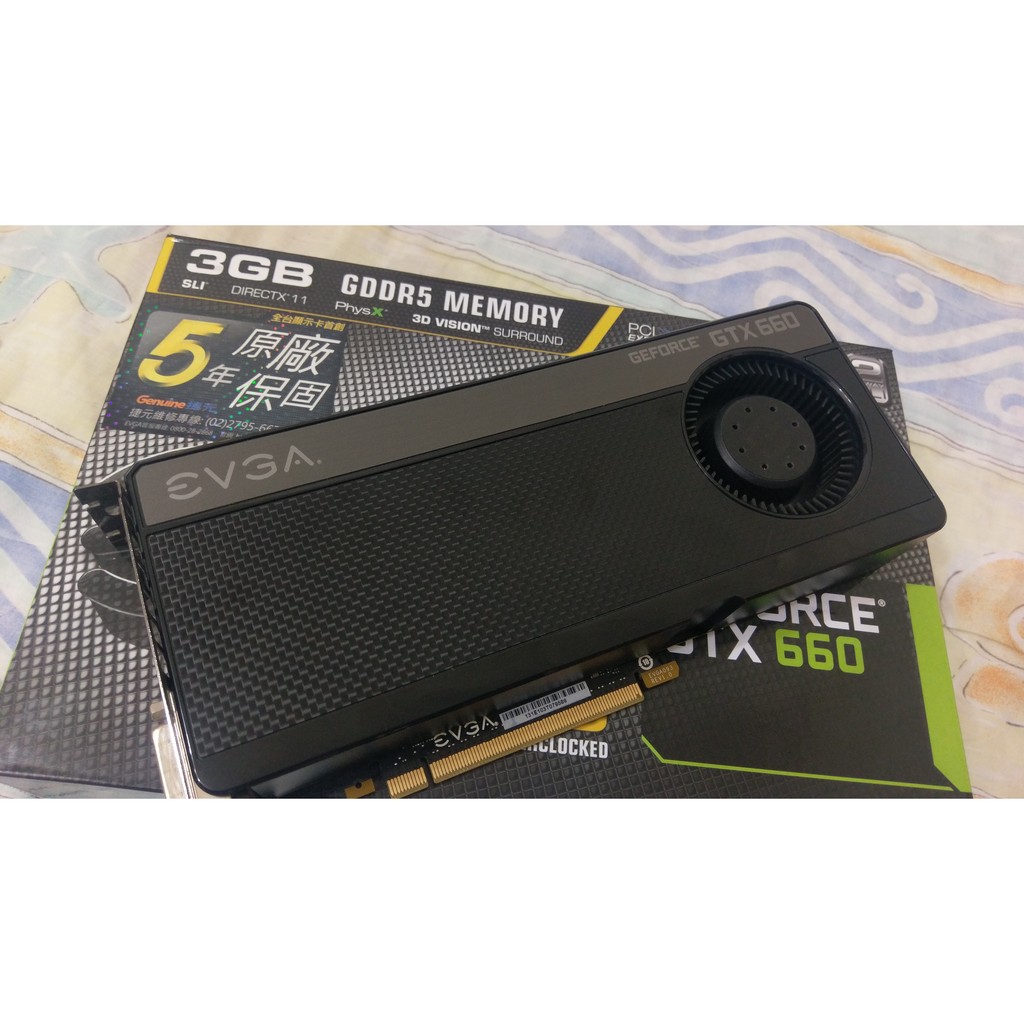 EVGA GTX 660 3G SC 特價中 另收技嘉GTX 1070 Gaming