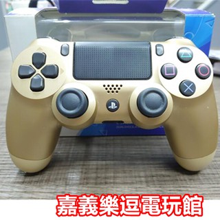 【PS4週邊】 SONY 原廠 二代 手把 無線控制器 金色 【CUH- ZCT2G】✪中古二手✪嘉義樂逗電玩館