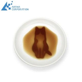 找東西@ARTHA日本貓咪造型陶瓷立體醬油碟AR06041貓咪周邊商品貓奴必備貓咪3D醬油碟醋碟調味盤醬油皿陶碟陶瓷碟子