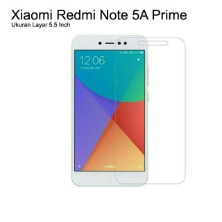 REDMI XIAOMI LAYAR 鋼化玻璃小米紅米 Note 5A Y1 Lite 透明防刮玻璃螢幕保護膜