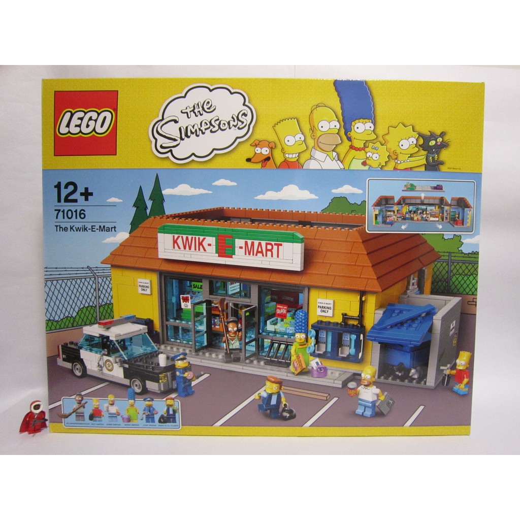 lego 樂高 絕版 全新未拆 71016 The Simpsons™ The Kwik-E-Mart 辛普森超市