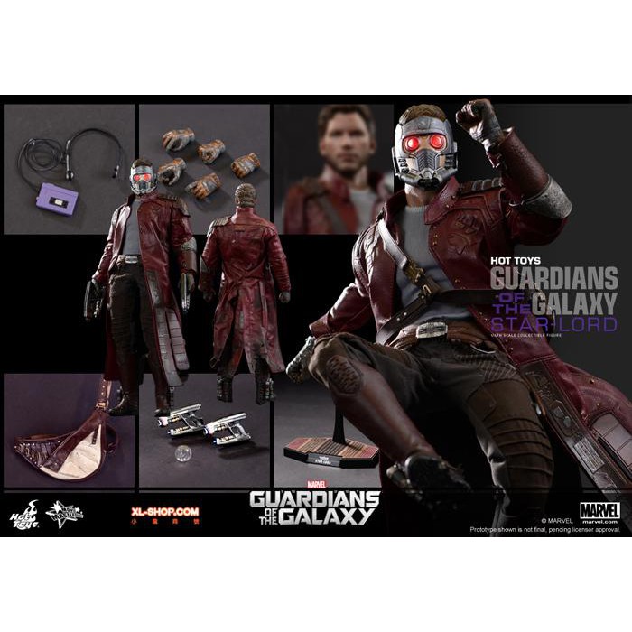 野獸國 Hot Toys – MMS255 –《 星際異攻隊 》 1/6比例 星爵 奎爾 非 MMS421 MMS539