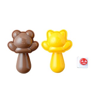 日本進口 ARNEST 俏皮熊 歡樂貓飯糰模型+表情海苔 壓模 模型 模具