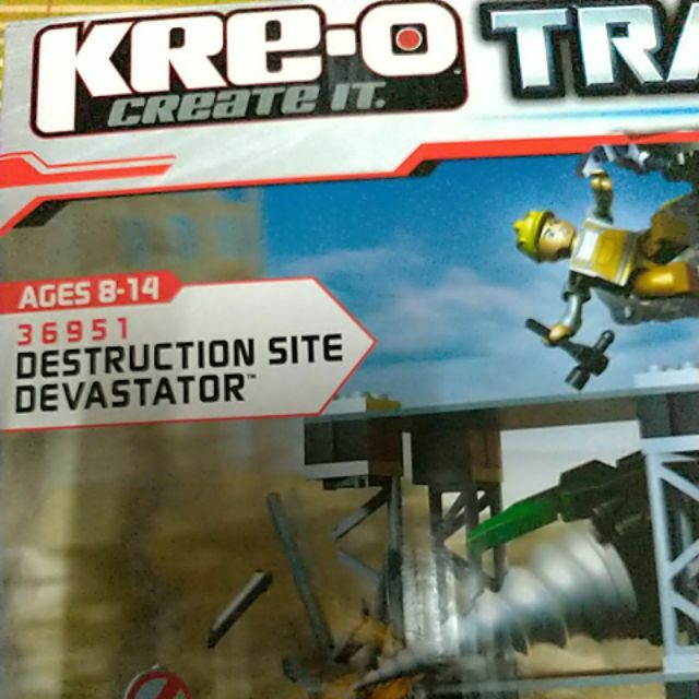 變形金剛 KRe-O 36951 DESTRUCTION SITE  DEVASTATOR 大力神