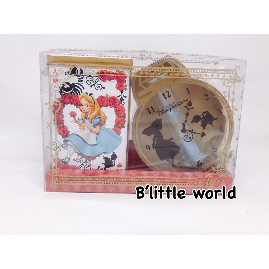 B Little World 現貨 東京迪士尼園區限定 愛莉絲午茶組 茶葉過期 不思議王國 東京連線 蝦皮購物