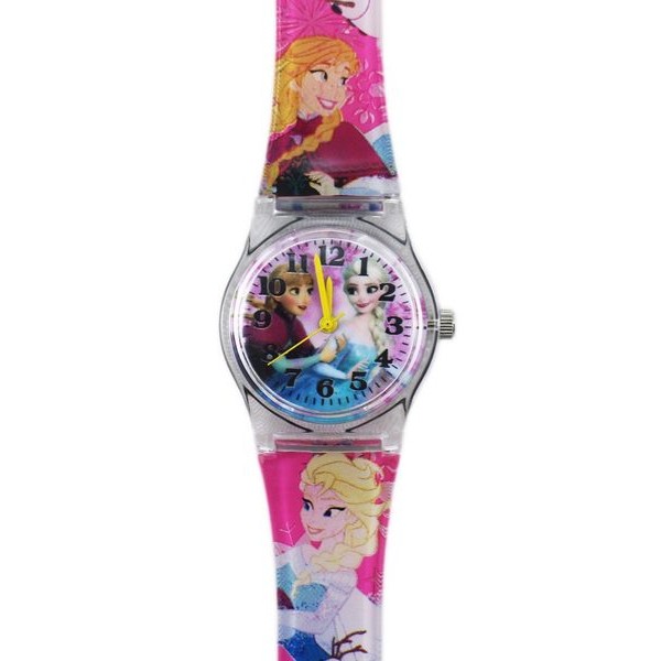 卡漫城 - 冰雪奇緣 卡通錶 M ㊣版 艾莎 安娜 公主 Elsa Anna Frozen 手錶 兒童錶 塑膠錶