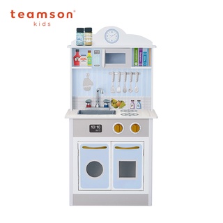 Teamson 馬德里木製廚房玩具 - 天峰藍