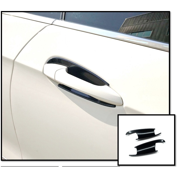 圓夢工廠 Benz SLK R172 2011~20 SLK200 SLK250 卡夢 碳纖款 車門把手 防刮門碗內襯貼