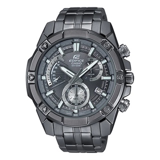 CASIO 卡西歐 EDIFICE (EFR-559GY-1AV)【台灣原廠公司貨】運動競速三眼計時腕錶 /49.5mm