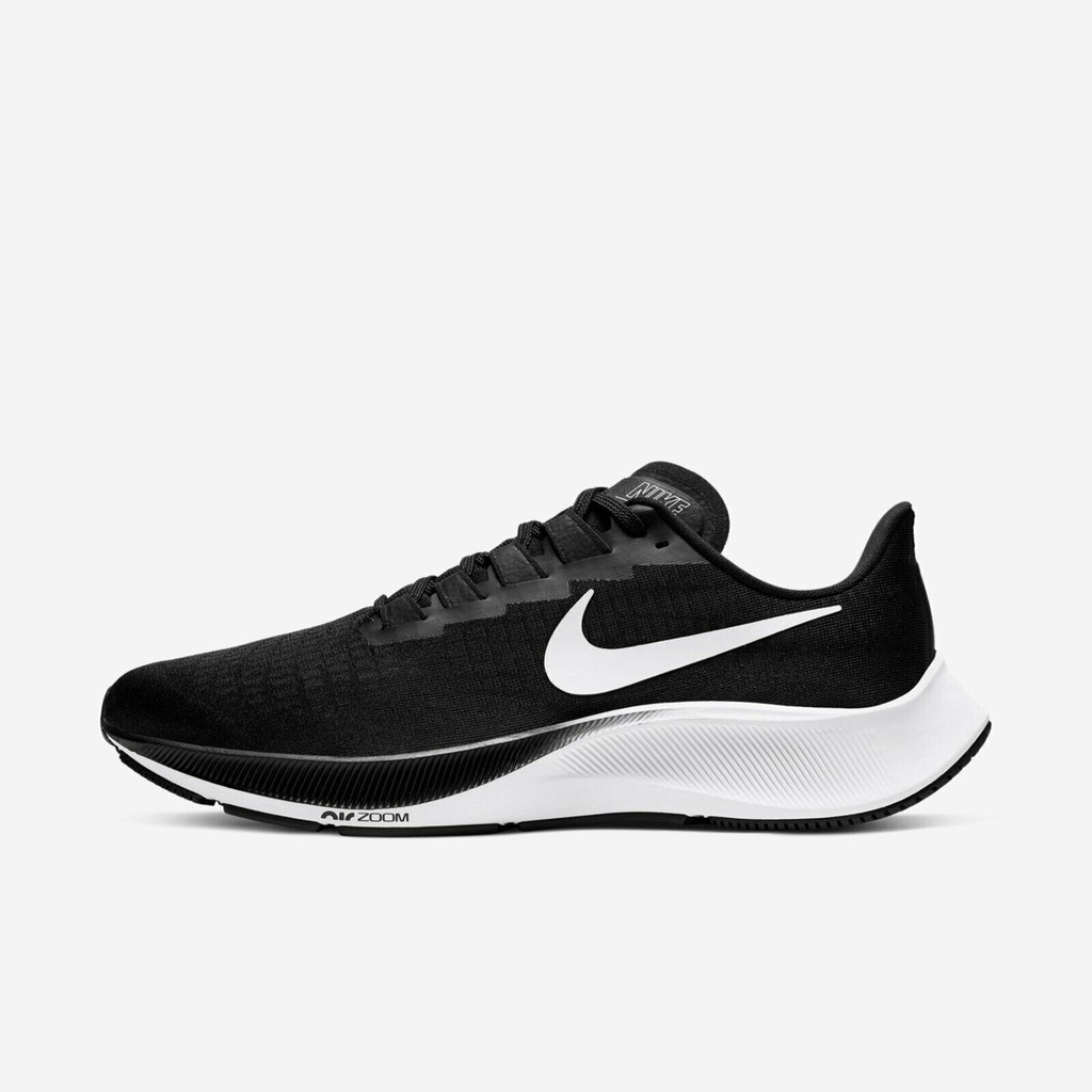 NIKE系列-AIR ZOOM PEGASUS 37男款黑色慢跑鞋-NO.BQ9646002