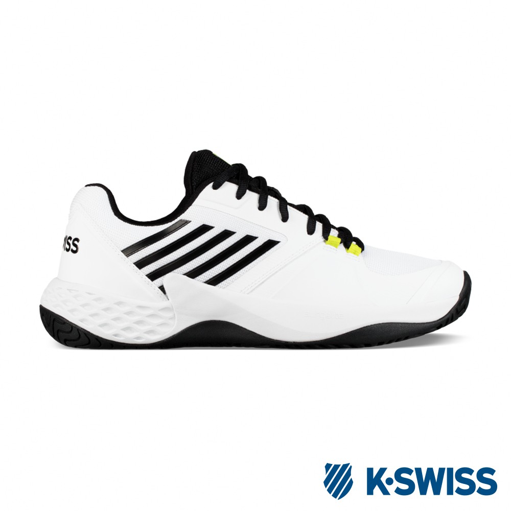 【TennisMan】K-Swiss Aero Court輕量進階氣墊 網球男鞋 黑白 原價3580 特價1800