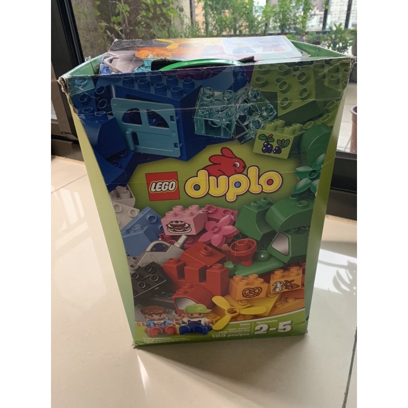 二手 樂高 LEGO 10622 DUPLO 得寶系列 補充包 大型創意箱 193片