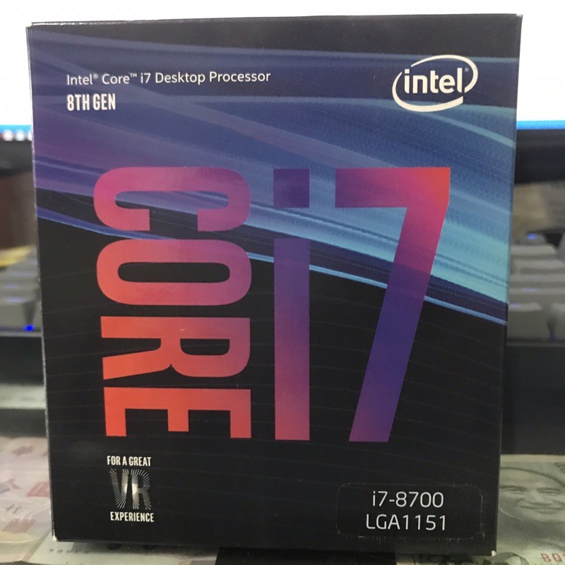 (二手) CPU  I7-8700