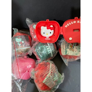 麥當勞早期hello kitty 蘋果小公仔全新