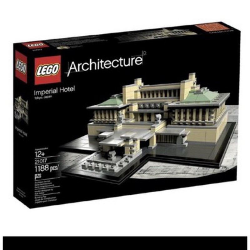 LEGO 21017建築微盒損