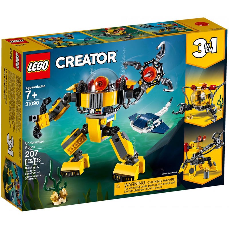 樂高LEGO Creator 三合一系列 水底機器人 31090