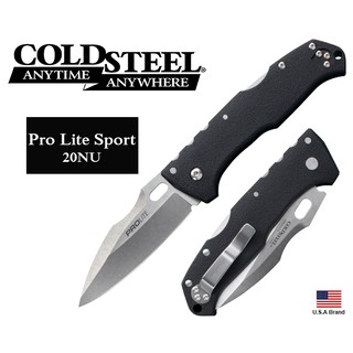 美國Cold Steel冷鋼折刀Pro Lite Sport德國4116鋼玻纖尼龍柄【CS20NU】