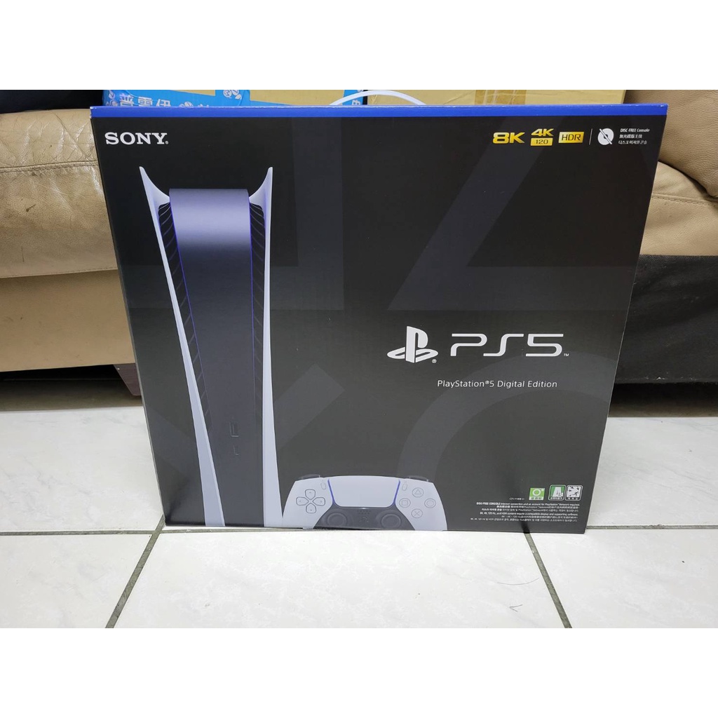 05/07 PS5  數位版 全新現貨 索尼 公司貨 SONY PlayStation5 主機 台中苗栗面交