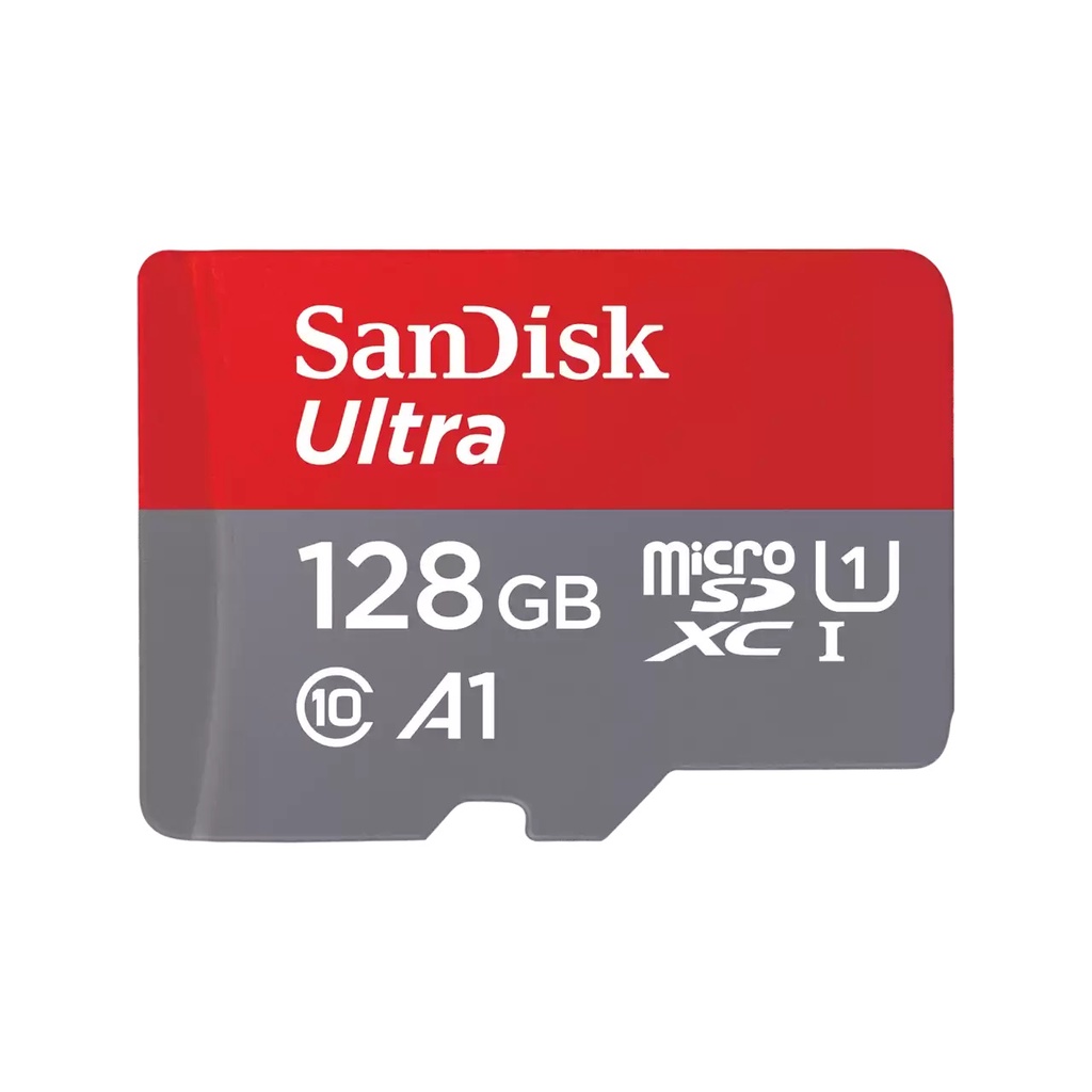 SanDisk Ultra Micro SDXC 128GB A1 140MB/s 無SD轉接卡 紅灰卡