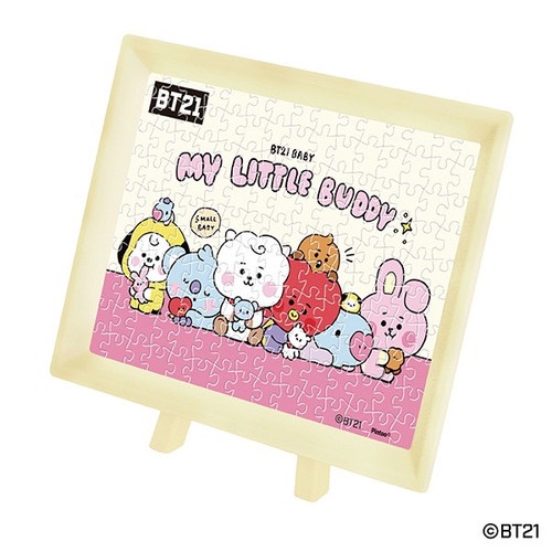 Ensky  BT21 BABY MY LITTLE BUDDY 附黑色框  150片  拼圖總動員  日本進口拼圖