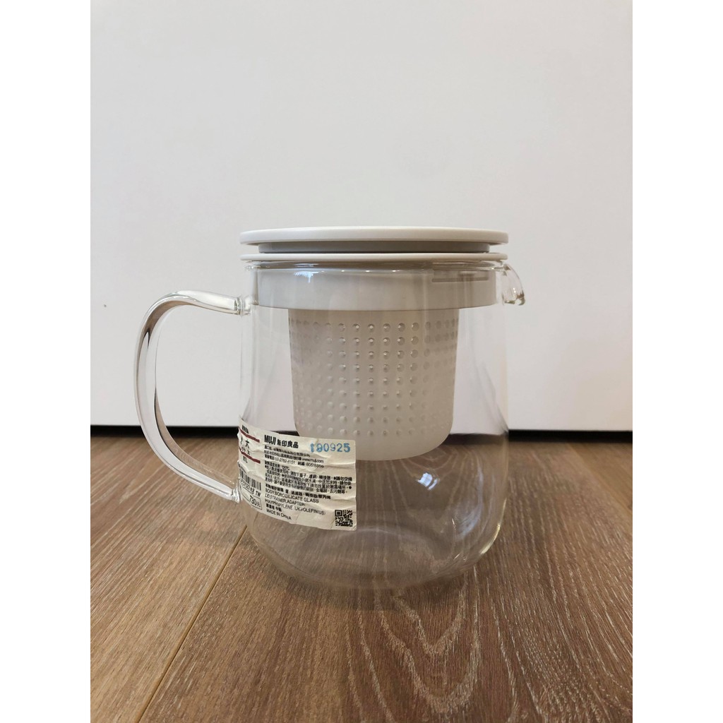 無印良品MJ原廠日式玻璃茶壺耐熱茶具(二手)
