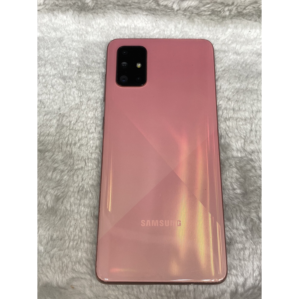 中古 二手 Samsung 三星 A71 晶石粉 128G 中古機 二手機 #740