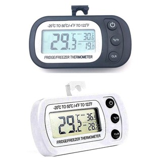 【牛牛柑仔店】冰箱專用電子溫度計 耐低溫防水防濕 精準測溫冷凍冷藏冰櫃室溫 帶磁鐵磁吸帶掛勾 測溫器