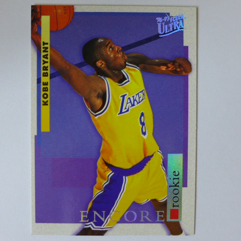 ~ Kobe Bryant ~名人堂/小飛俠/黑曼巴/柯比·布萊恩 1996-97年Ultra.NBA新人卡 RC