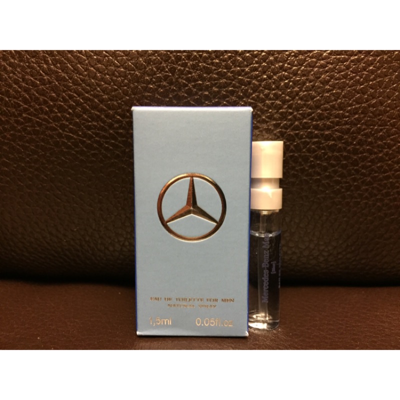 Mercedes Benz 賓士 紳藍爵士 男性淡香水 針管 / 試管 1.5ml