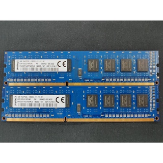 金士頓 Kingston DDR3 DDR3L 低電壓 4GB 4G 1600 12800 單面 桌電 記憶體