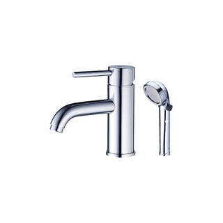 【大巨光】臉盆單孔單槍水龍頭+手動馬桶洗淨器 TAP-100085