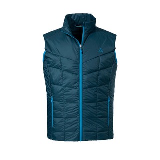 德國[SCHOFFEL]Zipin Vest Valgrance M /男款保暖排汗快乾咖啡紗背心《長毛象休閒旅遊名店》