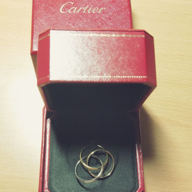 Cartier 三環戒（價可議）