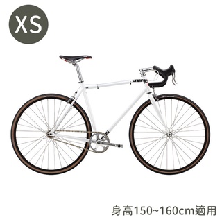 英國 Charge PLUG 2 鋼管單速車 (XS) 亮光白【現貨出清價】適用身高150~160cm