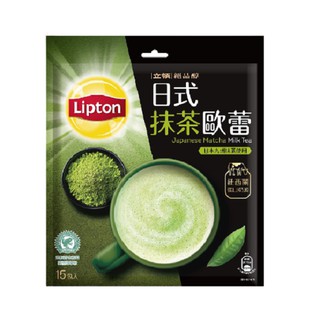 【立頓】絕品醇 日式抹茶歐蕾 19gx15入/包