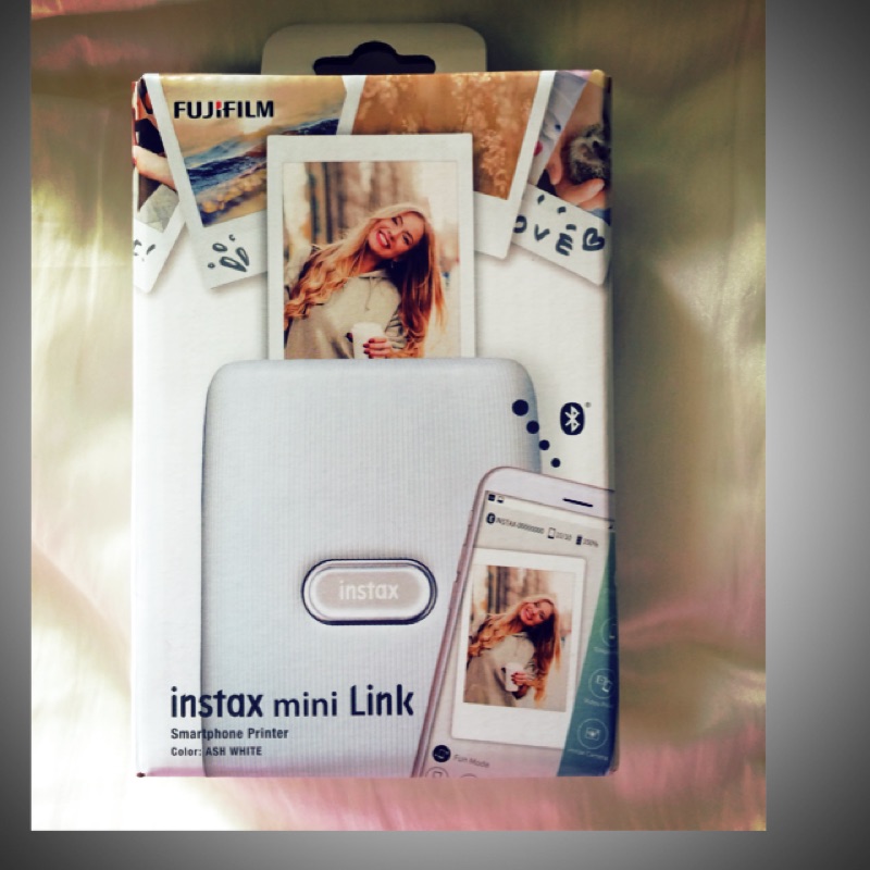 富士-贈空白相片紙#Fujifilm Instax Mini Link 智慧型手機印表機 相印機 平行輸入