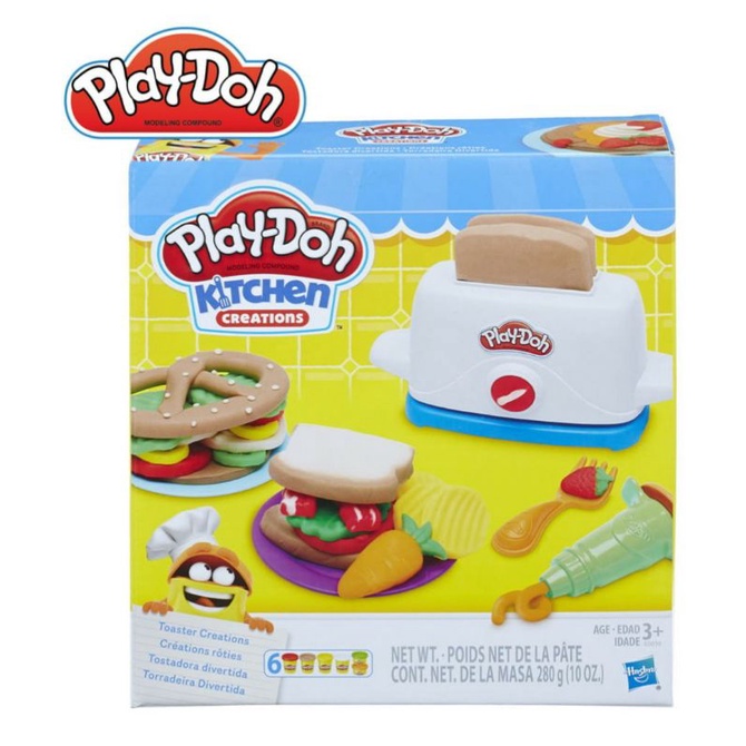 [可刷卡]全新正版Play-Doh培樂多黏土 Kitchen廚房系列 創意吐司