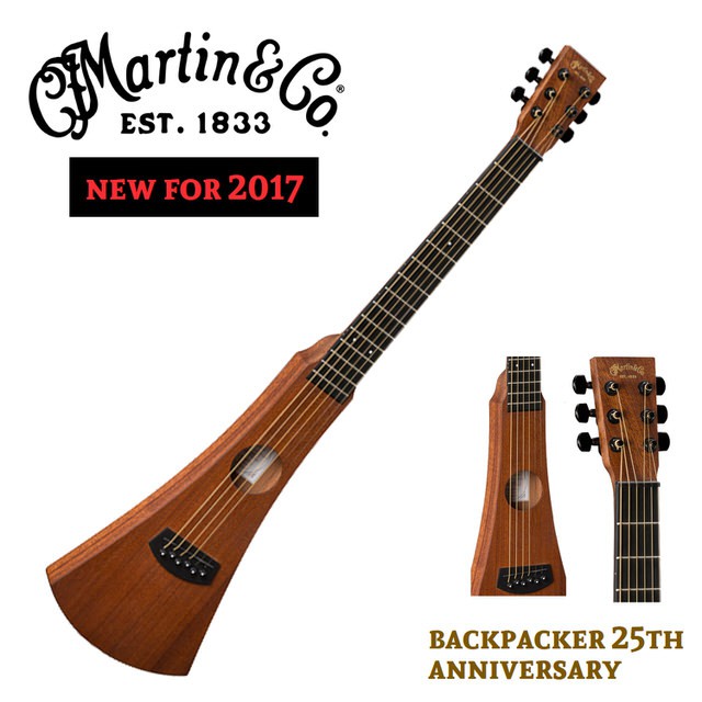[免運費可分期零利率]MARTIN Backpacker 吉他25週年 Martin 沙比利全單板小吉他/旅行吉他