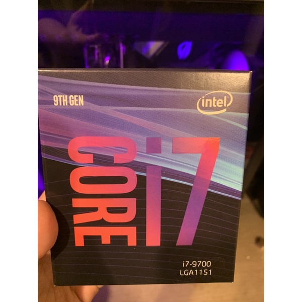 Intel i7-9700 全新未拆封，現貨一顆