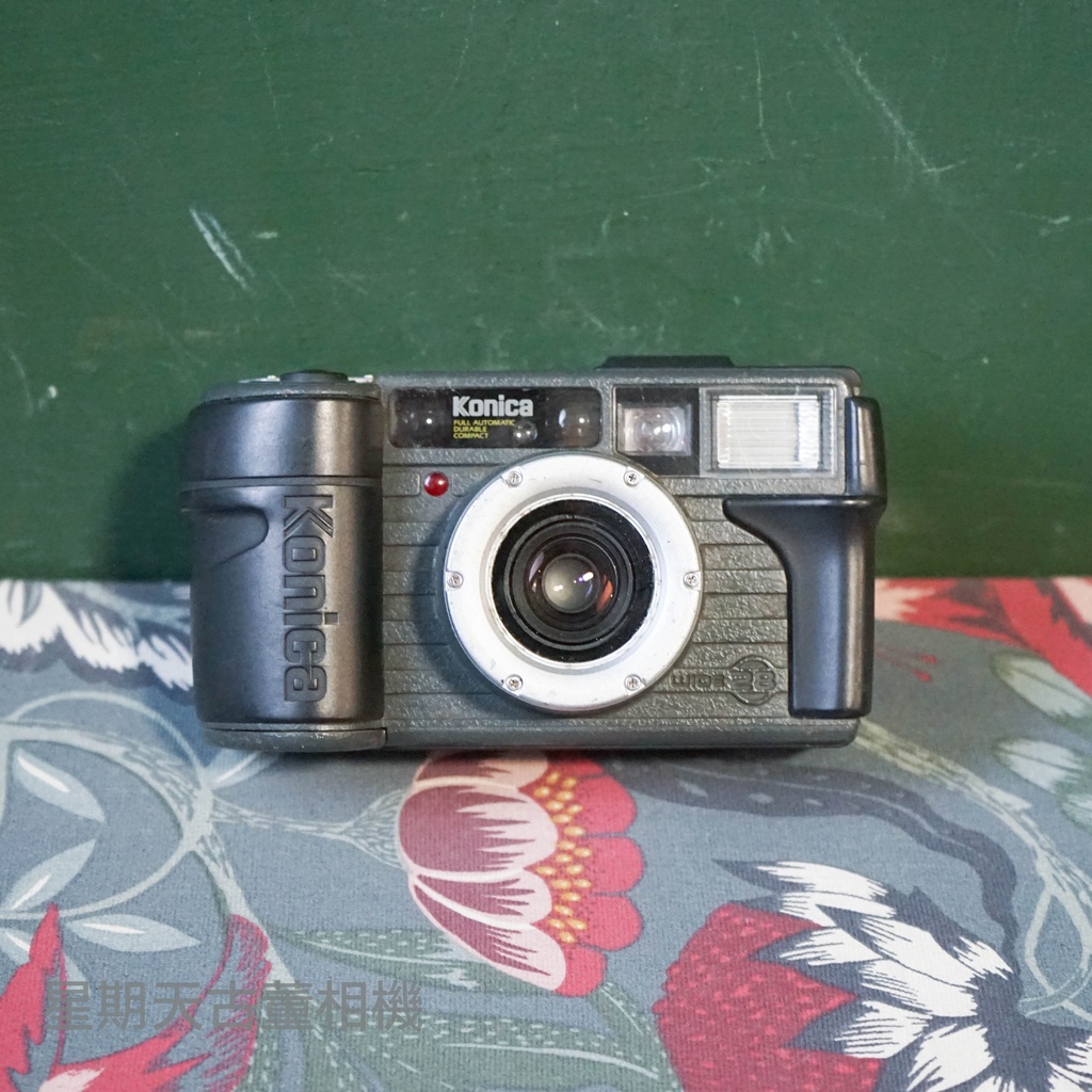 【星期天古董相機】Konica 現場監督 WIDE28 28mm F3.5 底片傻瓜相機 三防機1560518