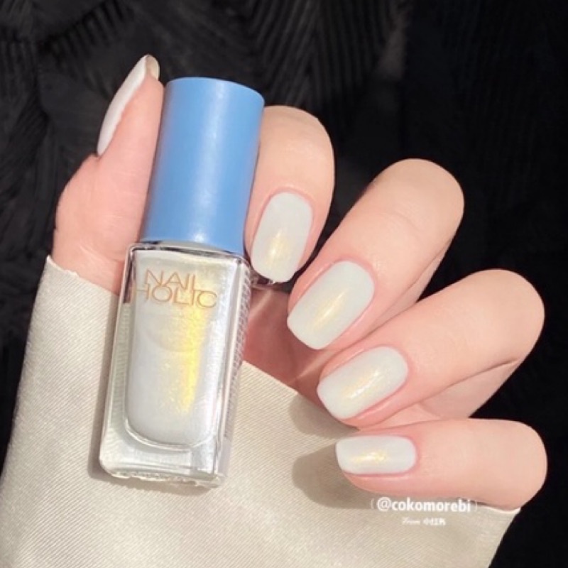 全新現貨高絲指甲油kose Nail Holic指甲油wt066珍珠白or261香檳色 蝦皮購物