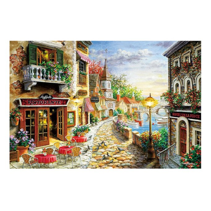 AppleOne  回憶裡的餐廳 作者 Nicky Boehme  300片  拼圖總動員  日本進口拼圖