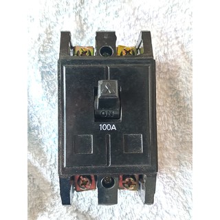 出清 日本製 三菱1P100A漏電斷路器