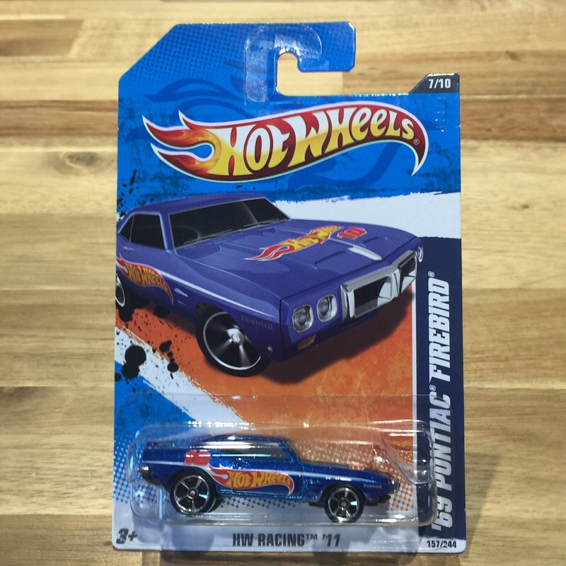 HOT WHEELS 風火輪 絕版卡 69 PONTIAC FIREBIRD